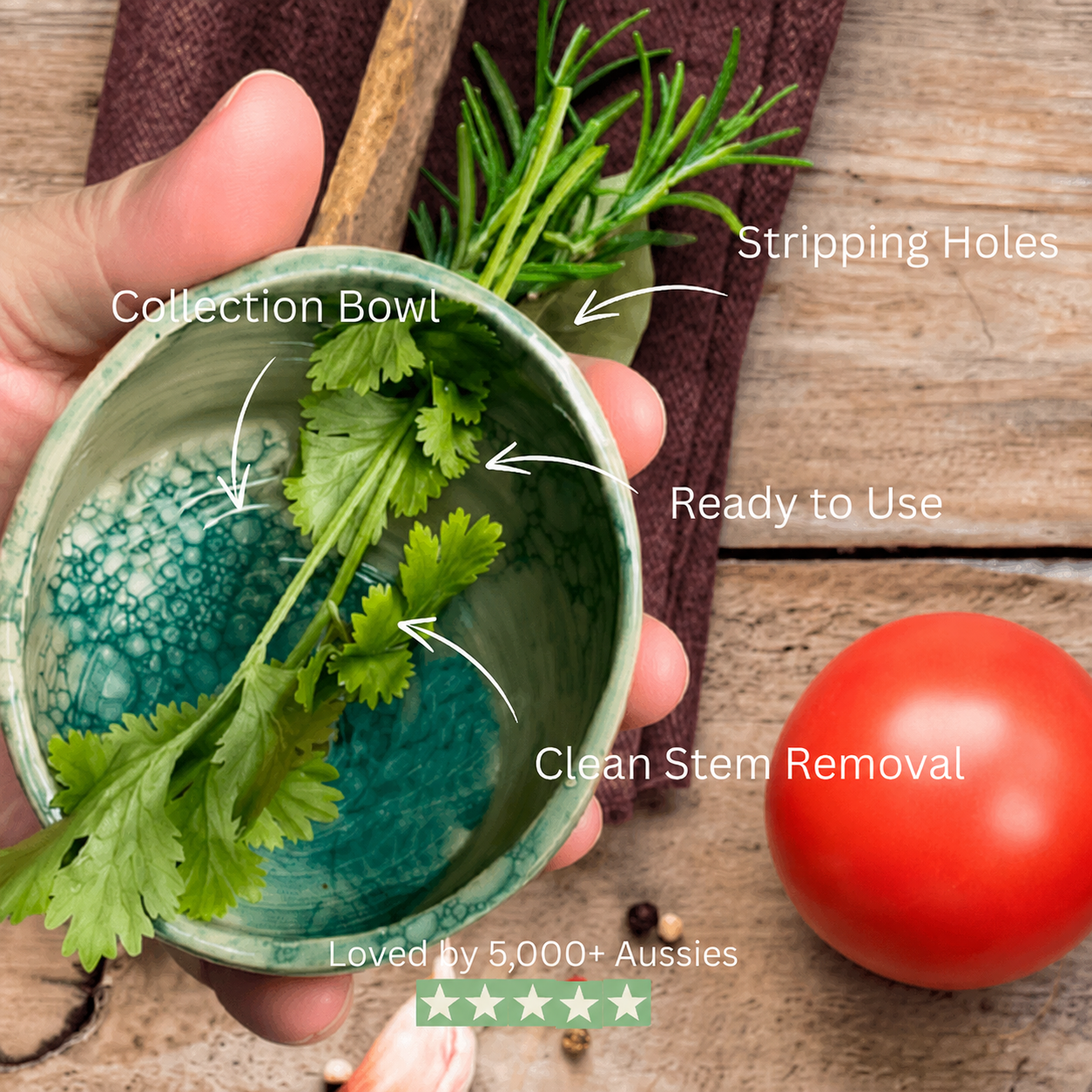 Avenhaus™ Herb Stripper Bowl